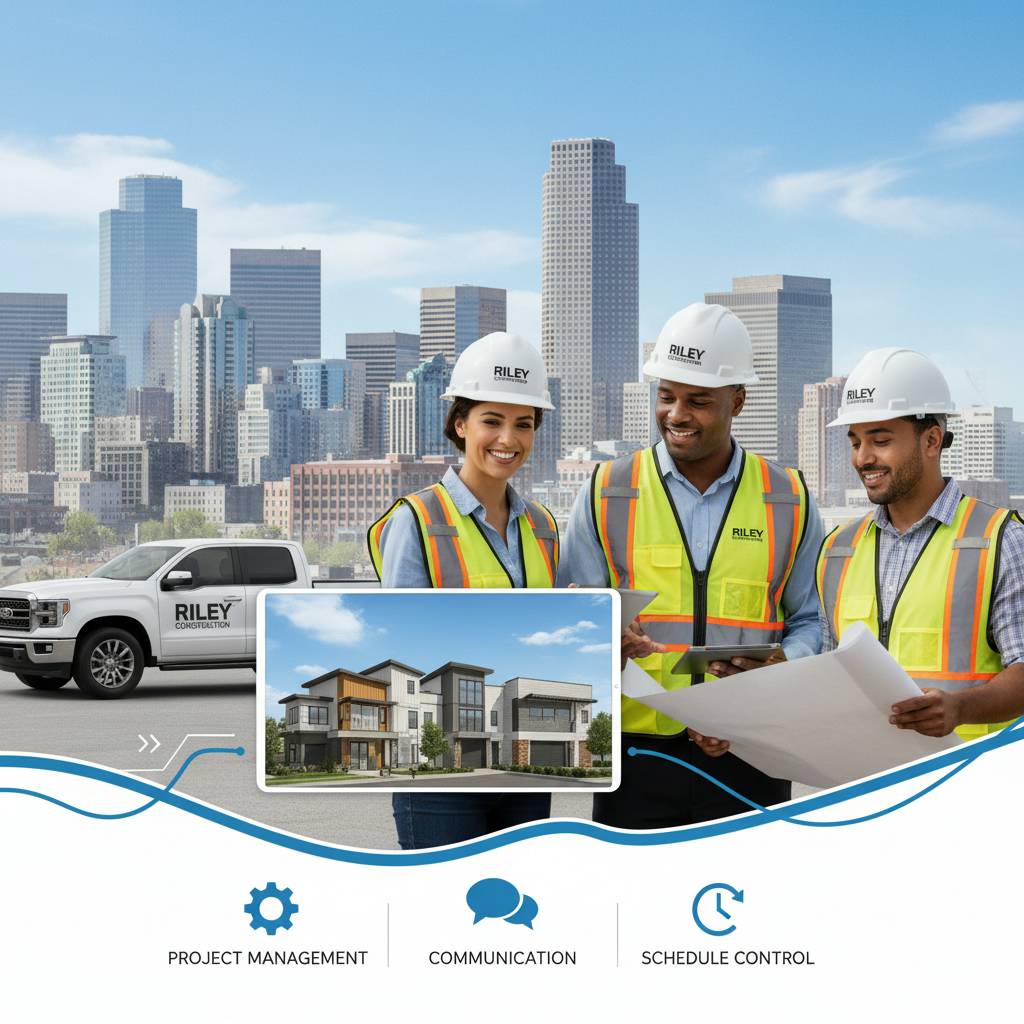 Project management, communication and schedule control