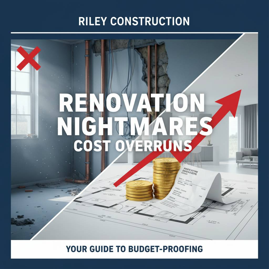 Common causes of renovation cost overruns