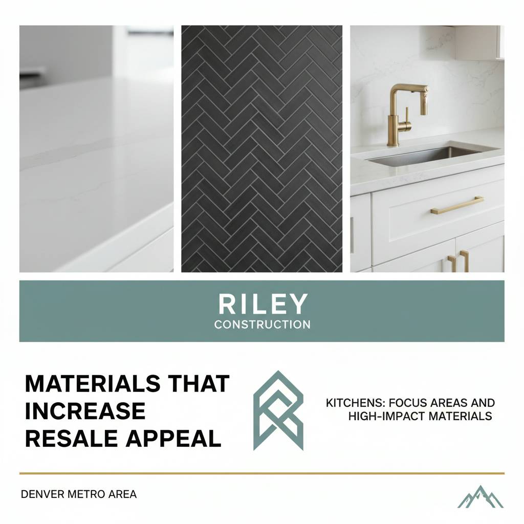 Kitchens: focus areas and high-impact materials